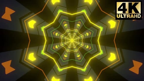 Neon Vj Loop Pack 4k