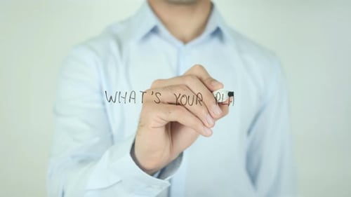 ¿Cuál es tu plan? , Escribiendo en pantalla transparente