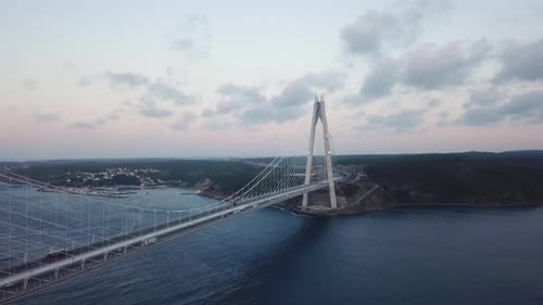 Istanbul Yavuz Sultan Selim Bridge Aerial View Yss 07