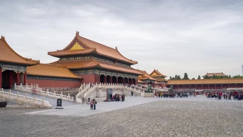 Hall of Supreme Harmony in Forbidden city in Beijing, China