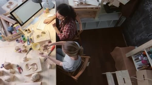 Workday at Small Craft Studio