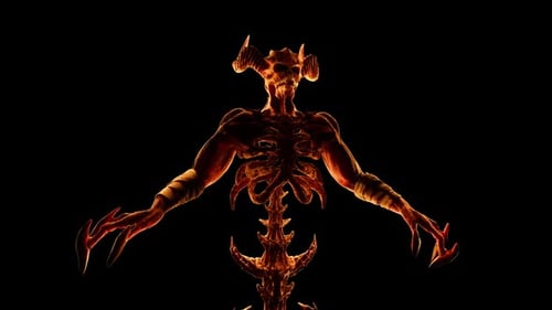 La créature infernale VJ Loop