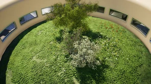 Valle del jardín