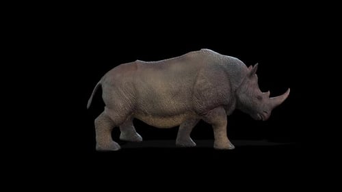 Rhino Walk Cycle