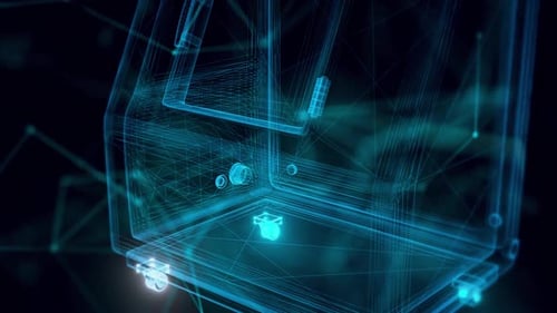 Icebox Hologram Close Up Hd