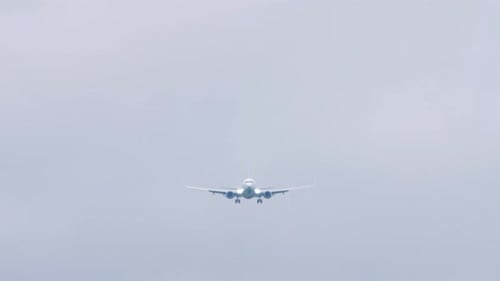 Plane is Approaching for Landing