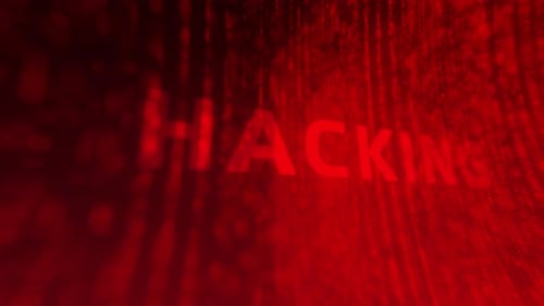 Piratage de code source technologique abstrait