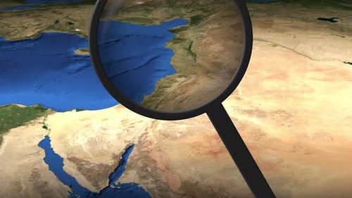 Jerusalem City Being Found on the Map