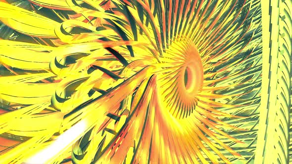 3d yellow regular turmoil, Backgrounds Motion Graphics ft. 3d render ...