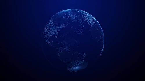 Digital world hologram