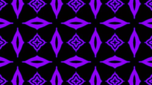 Seamless Abstract Morphing Purple Pattern Background Loop