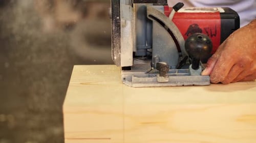 Woodworking in the Production Hall