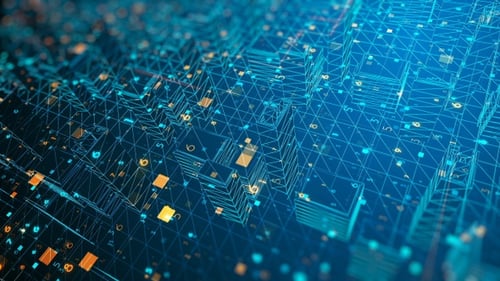 Pack Digital Buildings Looped Backgrounds HD
