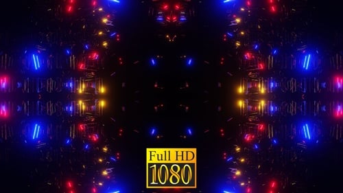 Vj Loop Lights Of The East 04 HD