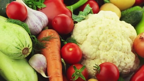 Different Vegetables Close-up