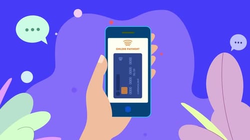 Online Payment Infographic Scene E Commerce