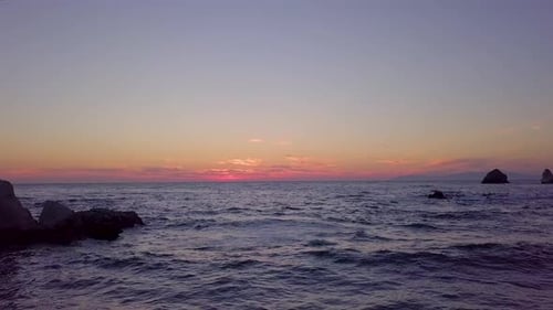 Sunset Over the Mediterranean