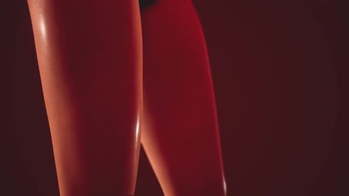 Cyborg Humanoid Robot Mechanical Body Reveal Animation