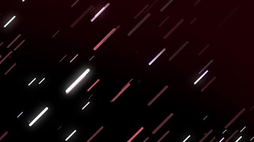 Futuristic Neon Glowing Diagonal Lines Abstract Background Loop