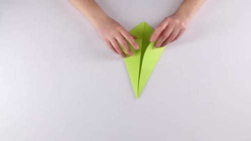 Origami. Blanca. Time Lapse
