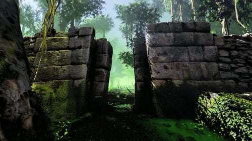 Ancient Jungle Temple