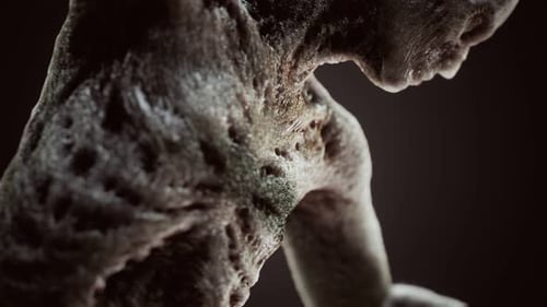 Grotesque Creature Skin Texture Seamless Loop