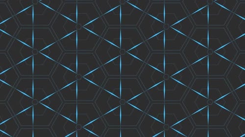 Abstrakte leuchtende Dreiecke Hintergrund