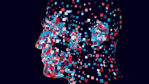 Computer Face - Profile