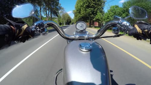 Riding a Motorcycle