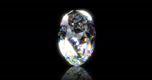 Schöne Nahaufnahme von Diamant-Herz auf schwarzem Hintergrund