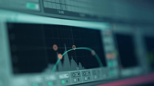 Secuenciador de música, graba música en el ordenador. Pista musical. Estudio de música.