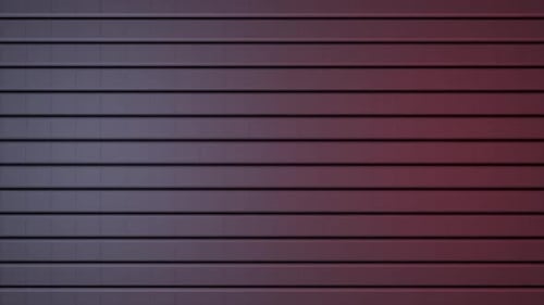 Abstract cubes random motion