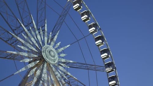 Hungarian Budapest Ferris Wheel