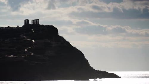 Grèce Temple de Poséidon, Cap Sounio