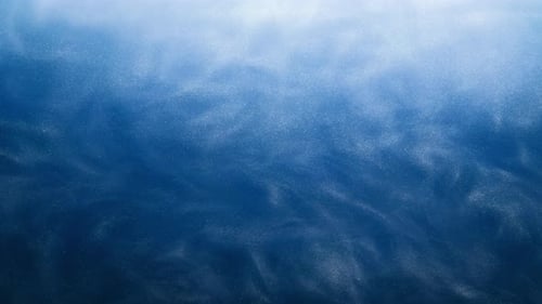 Glitter Mist Overlay Underwater Glow Blue Flare
