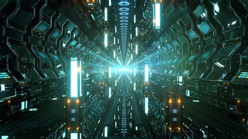 Vj Sci-Fi-Tunnel