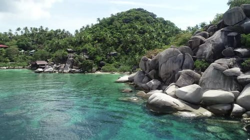 Blick auf den Strand Thailand