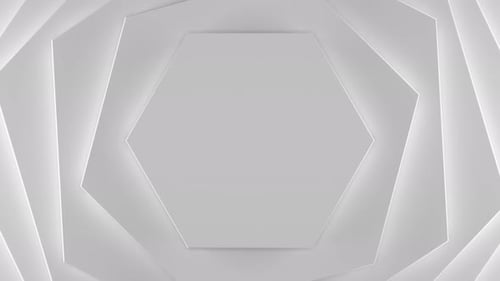 abstrakte 3D-Formen 4K