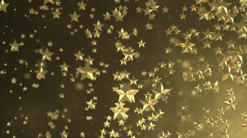 Star Background Left To Right 4k Loop