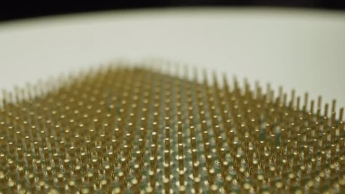 Pins of Computer CPU or Central Processor Unit