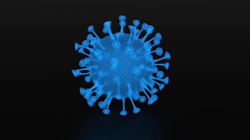 4K Coronavirus Covid-19