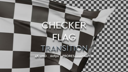 Checker Flag Transition | UHD | 60fps