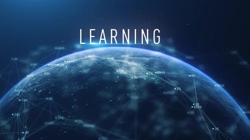 Global Abstract Cyber Earth Learning