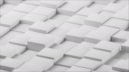 Abstract Geometric Cubes Animation Background