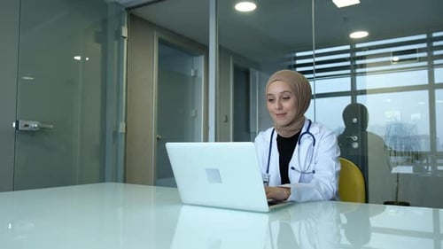 Muslim Female Doctor