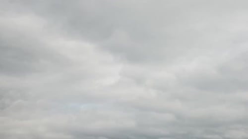 Gruselige und regnerische Wolken, Herbst, Zeitraffer