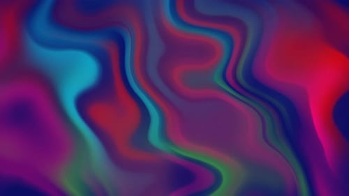 Vibrant Fluid Abstract Liquid Gradient Motion Background
