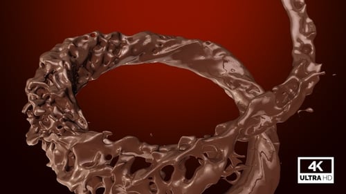 Circle Chocolate Splash V3