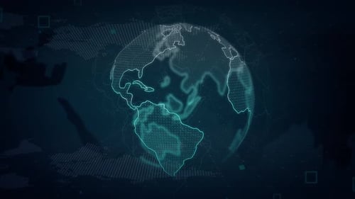 Fondo del mundo digital 4K