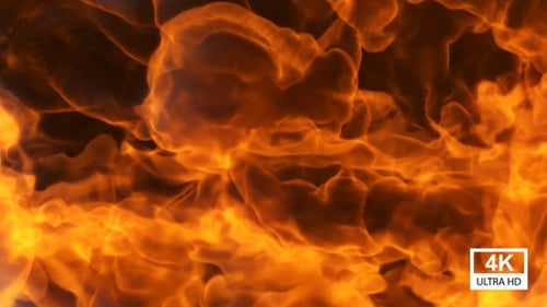 Riesiger Feuerstoß 4K 02